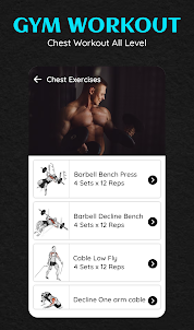 Gym Workout - Exercises