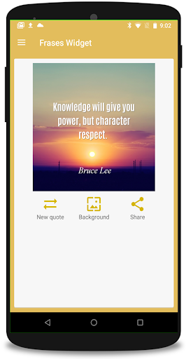 Quote of the Day (Widget) Screen 3