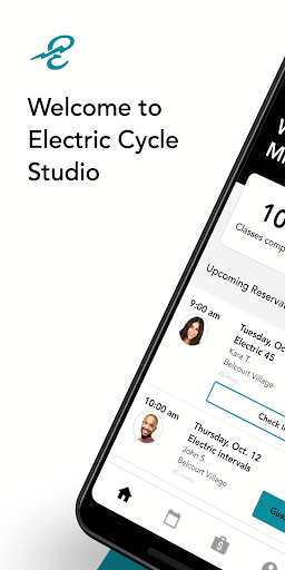 Android application Electric Cycle Studio screenshort