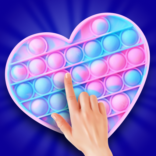 Pop It! Fidget Toys 3D Poppet Logo