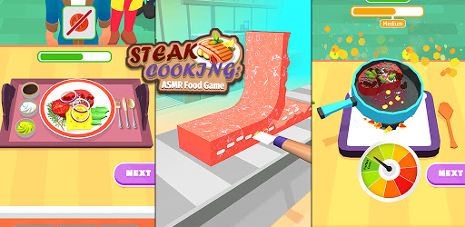 Steak Cooking : ASMR Food Game apkdebit screenshots 8