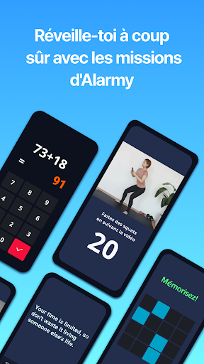 Alarmy – Réveil et sommeil screenshot 4