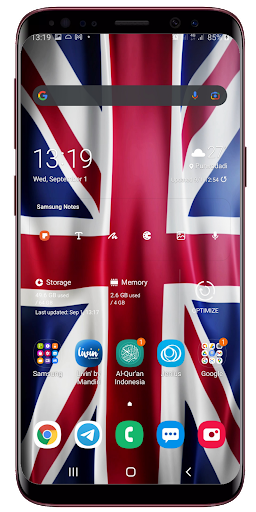 Britain Flag Live Wallpaper Screen 3