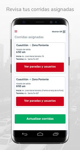 Pasabus para conductor Screen 2