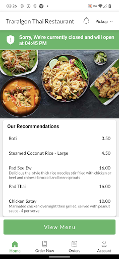 Traralgon Thai Restaurant Screen 2