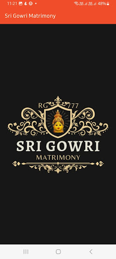 Android application SRI GOWRI MATRIMONY screenshort