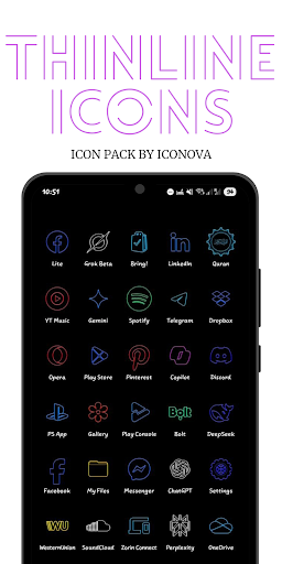 ThinLine Icons – Icon Pack