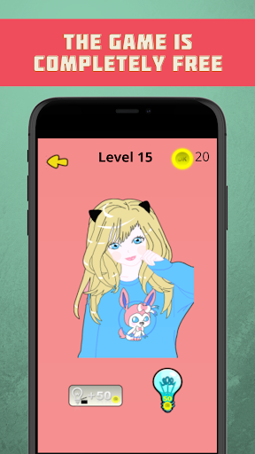 Android application Puzzle: Find & Draw Something screenshort
