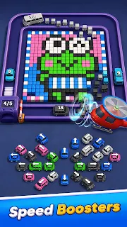 Pixel Parking Out: Car Puzzle