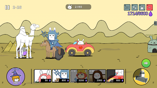 Screenshot of Battle! Bunny : Tower Defense
