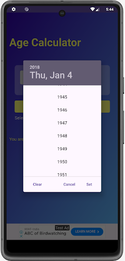 Age Calculator 2024 Screen 2