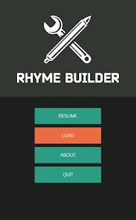 Rhyme Builder Screenshot