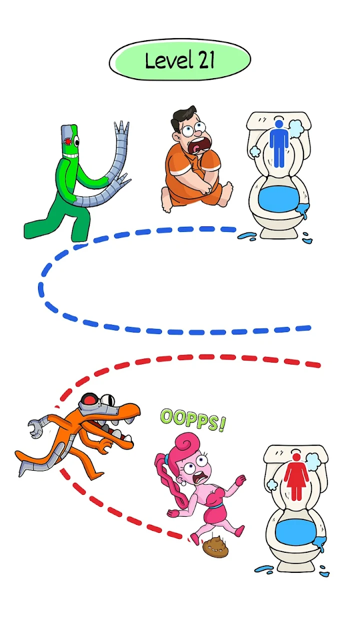 Toilet Rush Race – Maze Run MOD