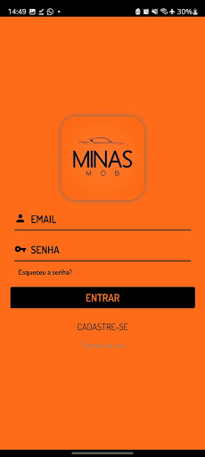 Android application Minas Mob - Cliente screenshort