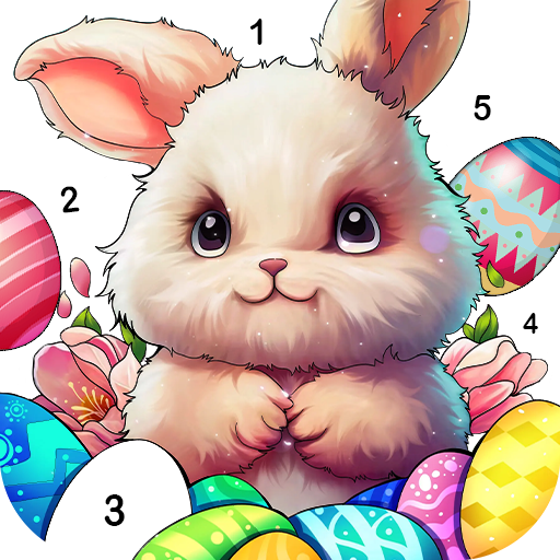 Easter Color - Coloring Book  Icon