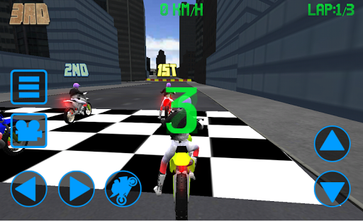 City Motorbike Racing 3D