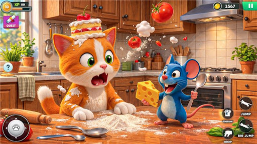 Cat vs Mouse: Prank Game ekran görüntüsü