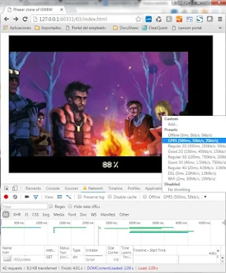 Gwbw Impact o Phaser demo - Screenshot 2