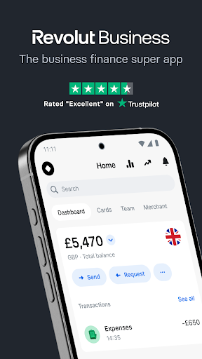 Android application Revolut Business screenshort
