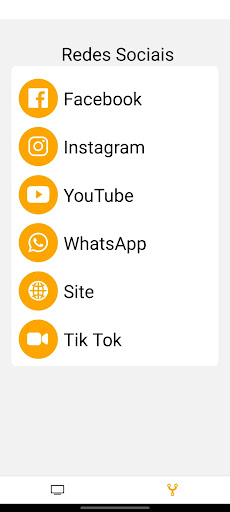 Android application TV MOGIANA screenshort