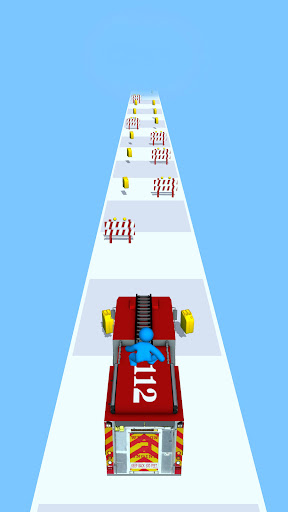 Android application Rusher Runover - 3D Rush screenshort