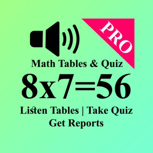 Math Tables Pro- Listen Times  1.1.02 Icon