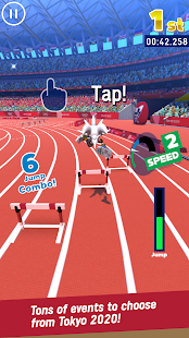 سونيك في لقطة شاشة الألعاب الأولمبية