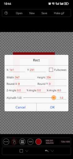 App screenshot