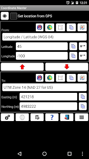 Coordinate Master Captura de pantalla