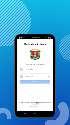 Android application KMK Mamuju screenshort