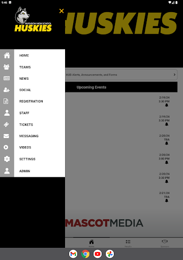 Hughson Huskies Athletics