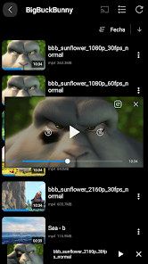 Captura de Pantalla 5 FX Player con Descarga Vídeo android