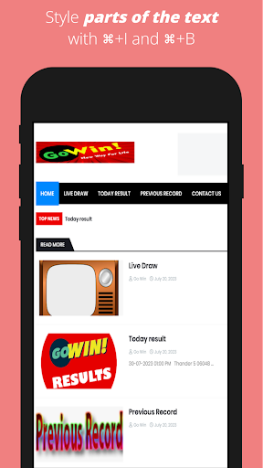 Go Win Screen 2