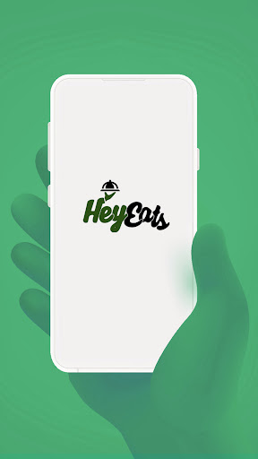 Android application Hey Eats screenshort