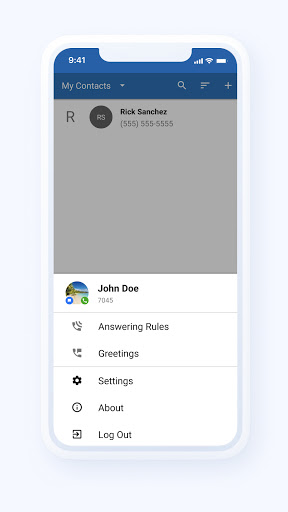 Sipdesk Mobile Screen 2