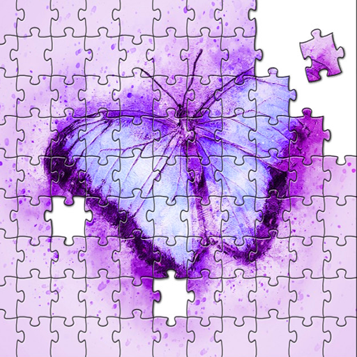 Butterfly jigsaw puzzle