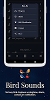 screenshot of Bird Sounds and Ringtones
