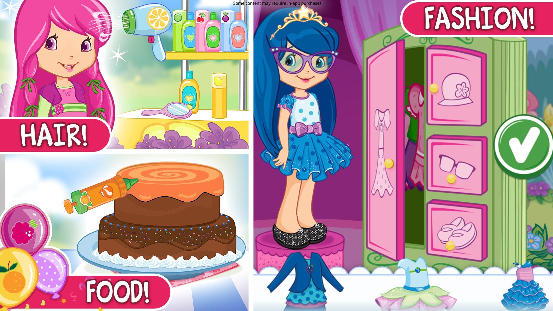 Android application Strawberry Shortcake Berryfest Party screenshort