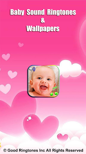 Android application Baby Sound Ringtones Wallpaper screenshort