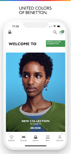 UCB Benetton - Online Apparel Screen 2