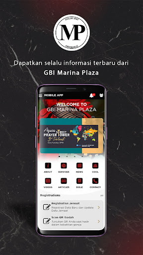 Android application GBI Marina Plaza screenshort