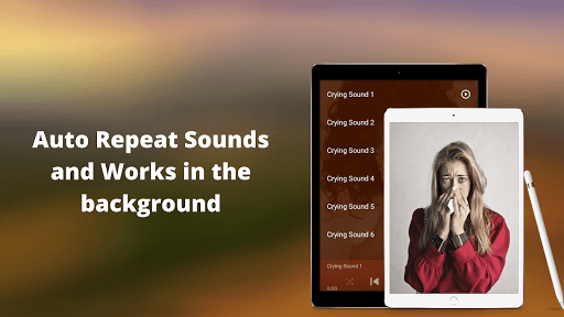 Crying Sounds Screen 3