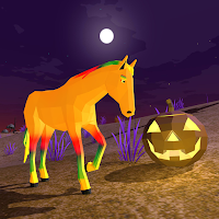 Хэллоуинская Лошадь Симулятор