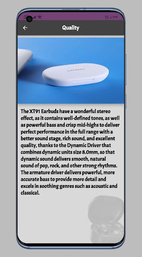 Lenovo XT91 Earbuds Guide