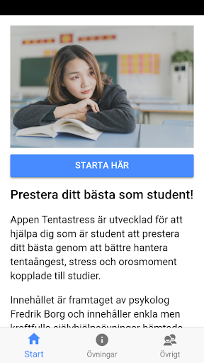 Android application Tentastress screenshort