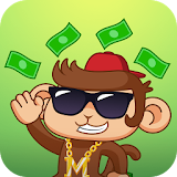 Swaggy Monkey Sticker for Messenger icon