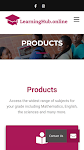 screenshot of Learning Hub
