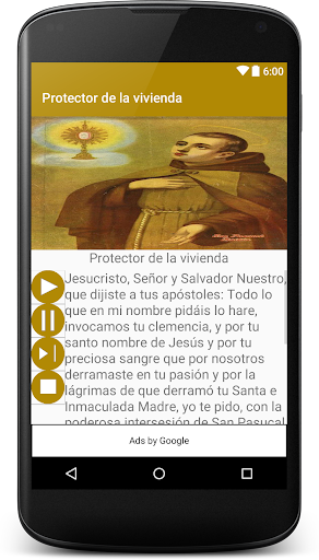 Android application Protector de la Vivienda screenshort