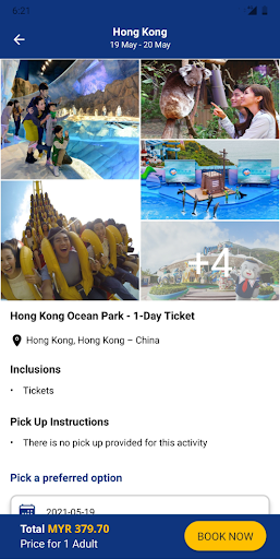Pick A Trip: Holiday planner Screen 3