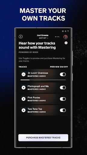 Screenshot of UnitedMasters: Release Music